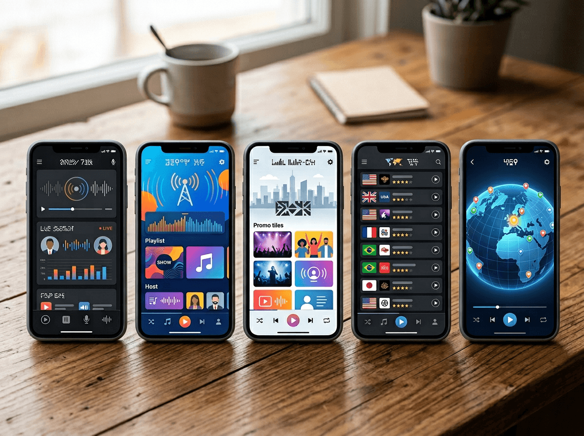 Meet the five free apps and their best-fit listeners
