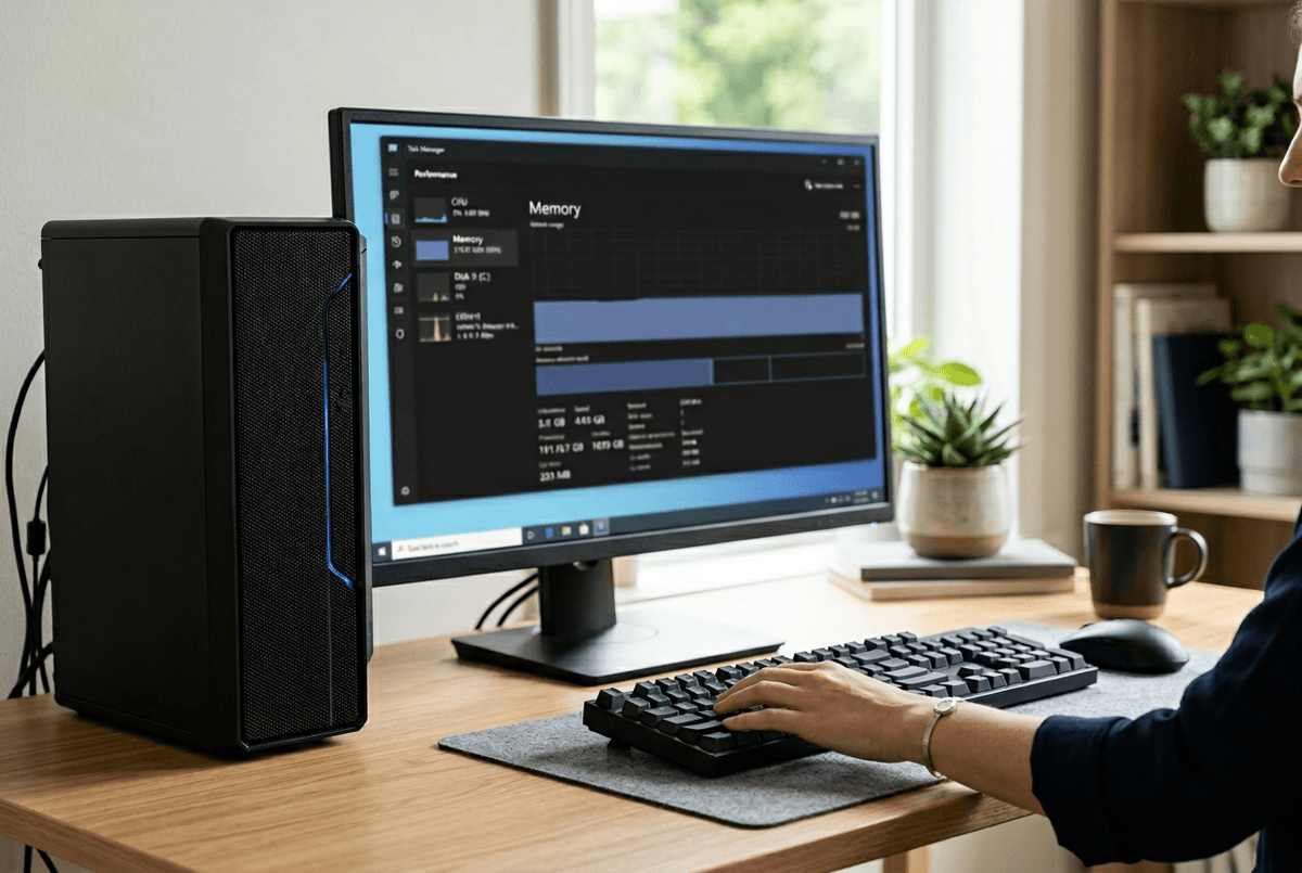Your RAM is installed, but it’s not really running